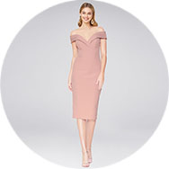 Online Knee Length Bridesmaid Dresses