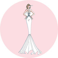 Online Mermaid Wedding Dresses